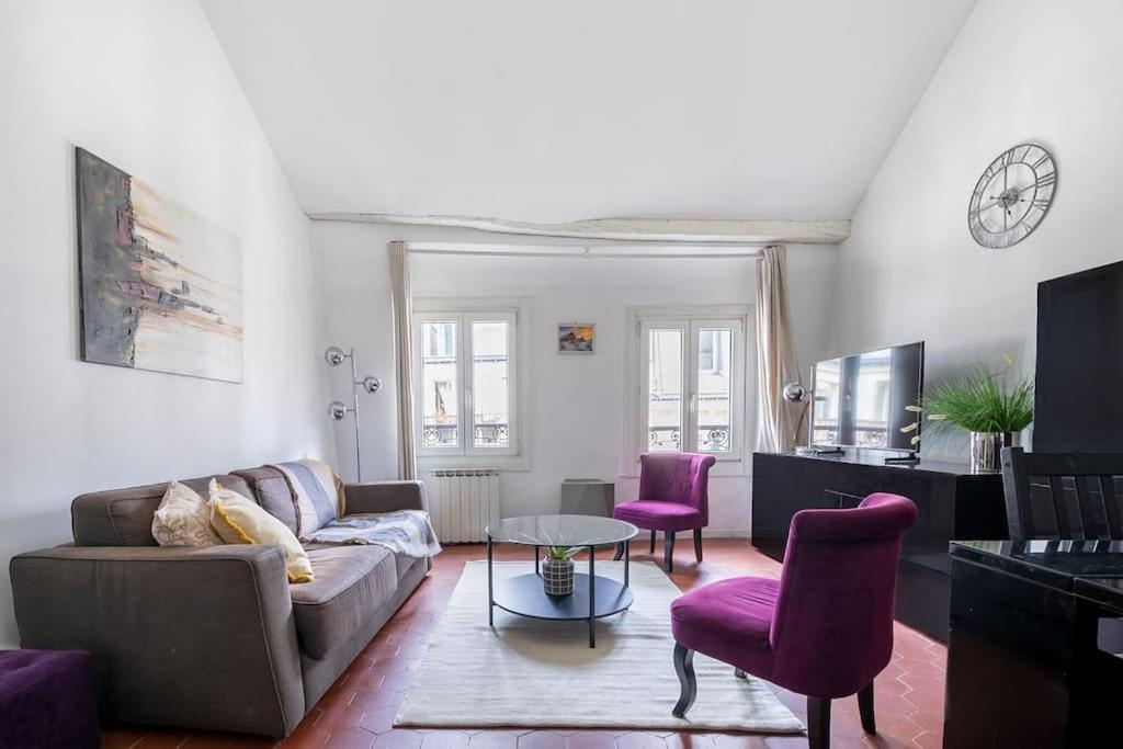 Joli Duplex Au Coeur Du Marais Lägenhet Paris Exteriör bild